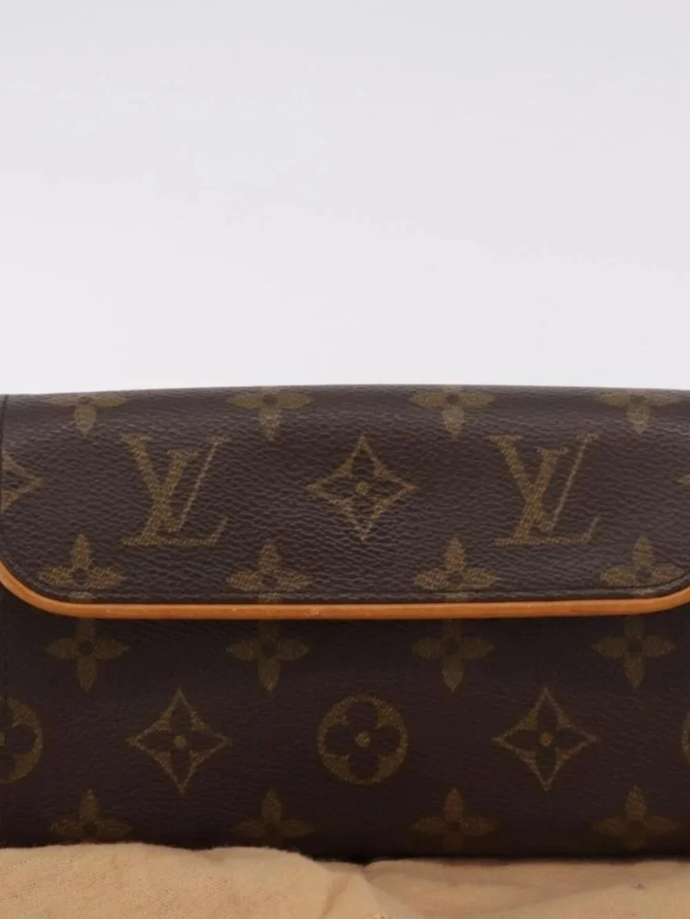 LOUIS VUITTON Monogram Pochette Florentine Waist bag M51855 LV Auth 186107V